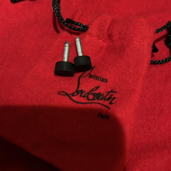 Authentic Christian louboutin oslet 120 sandals heels shoes stilettos size 38 - Picture 11 of 13